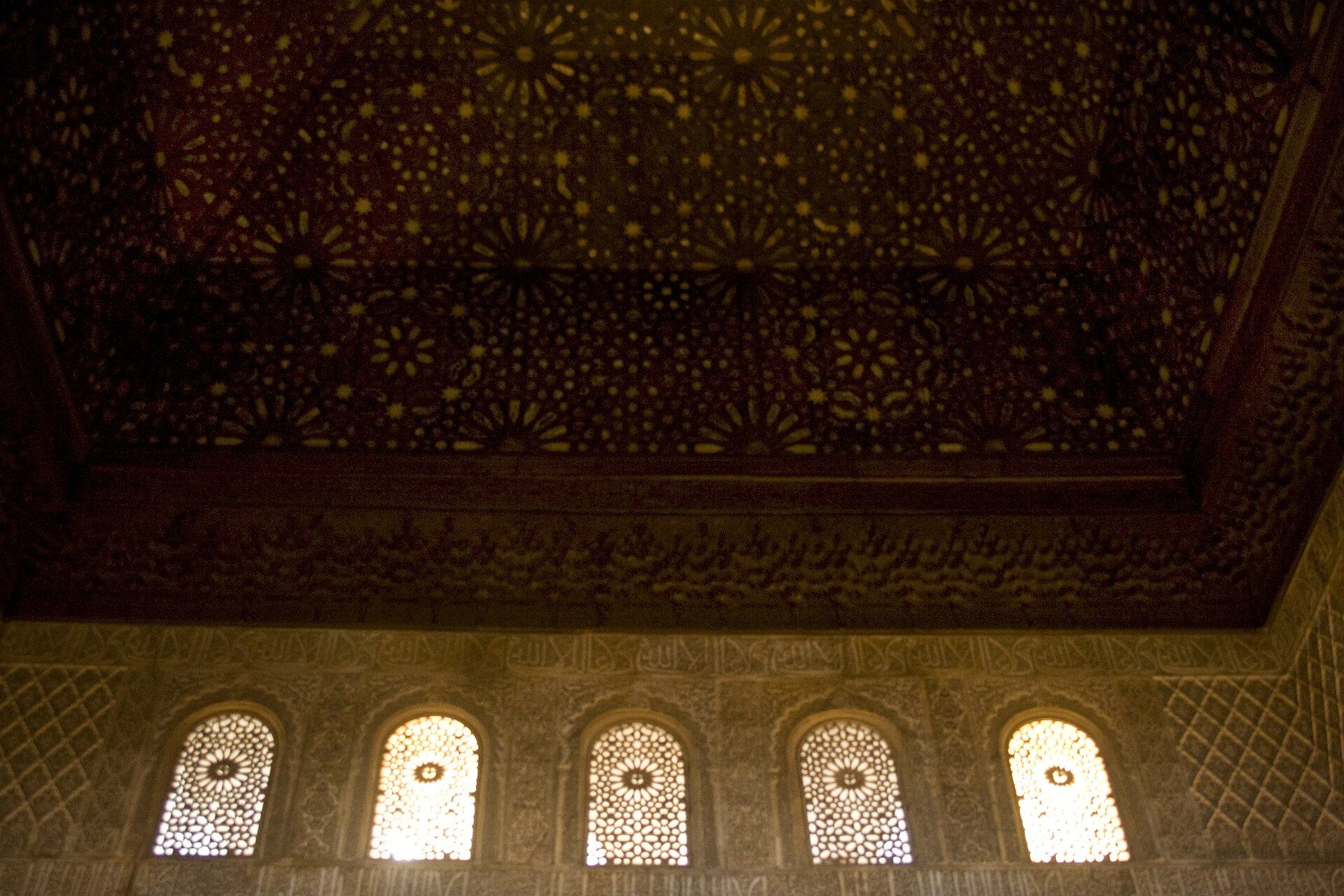 alhambra interior arcos Alhambra - Interior arcos